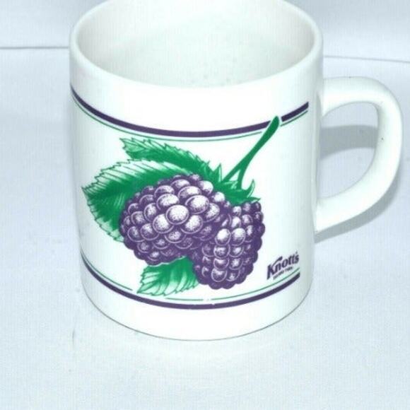 Knotts Berry Farm Coffee Berry Tea Cup Mug - Picture 1 of 4